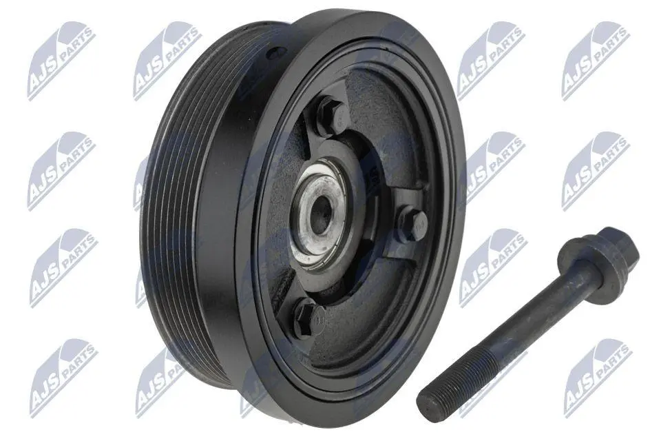 Remskive veivaksel Land Rover Defender (L316) / Discovery II (L318) │ NTY Crankshaft Pulley Decoupled – bilde 2
