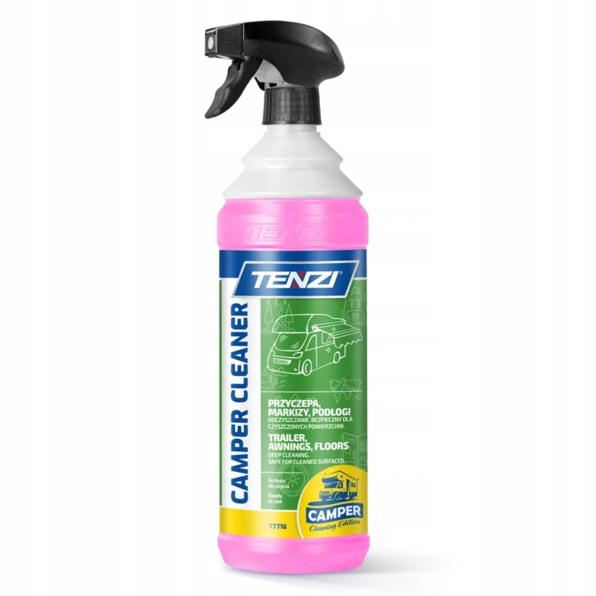 Rengjøringsmiddel Tenzi Camper Cleaner │ til campingvogn og bobil - 1000 ml