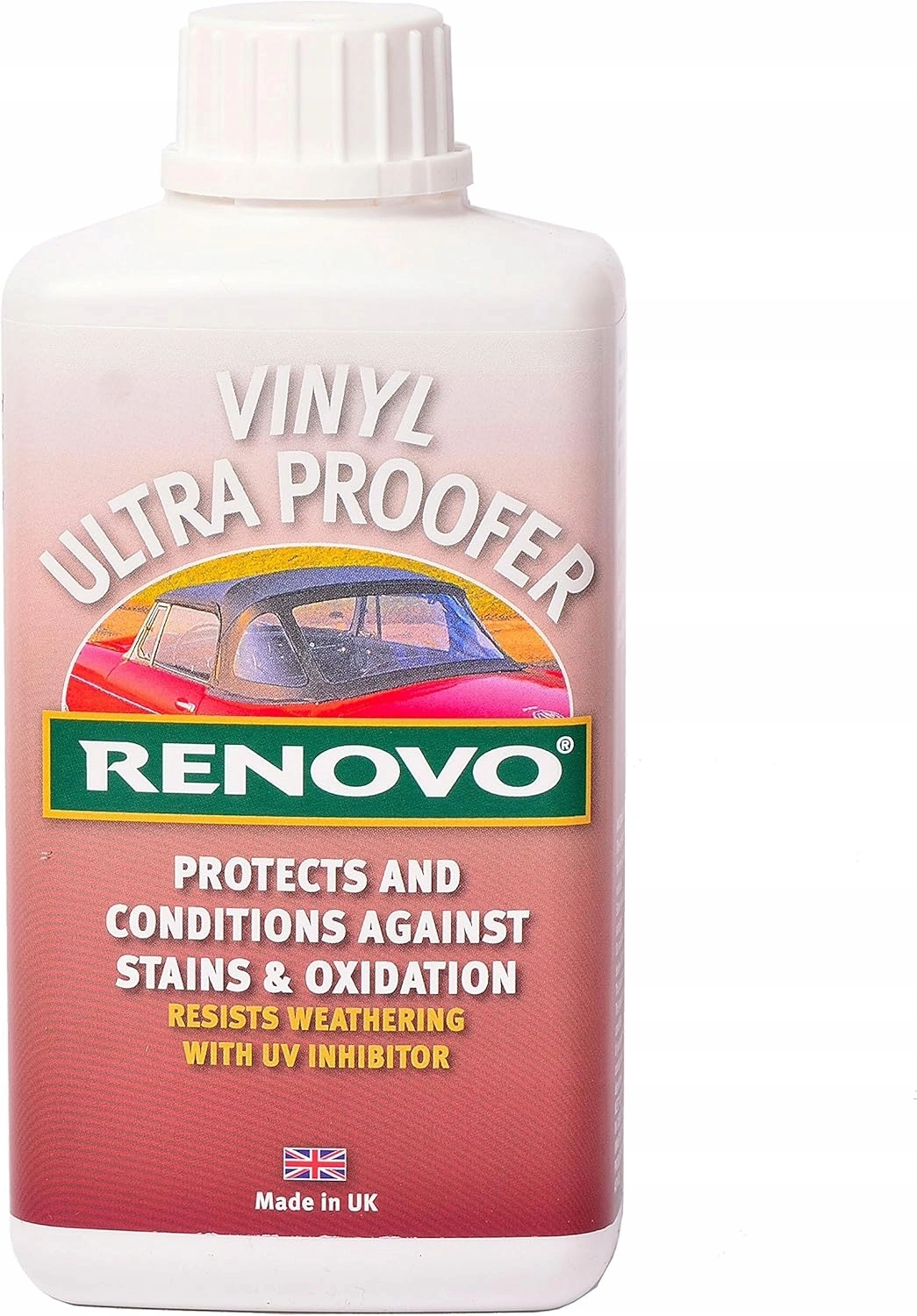 Renovo Vinyl Ultra Proofer │ Impregneringsmiddel for cabriolet-tak i vinyl – 500 ml Image 1