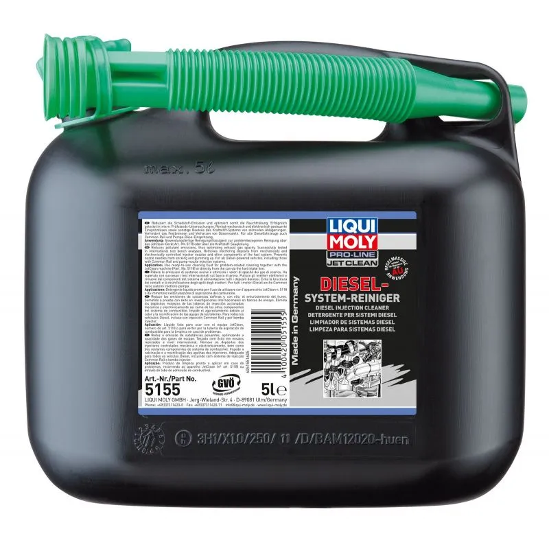 Rensevæske for dieselinjektorer Liqui Moly Diesel-Injektor-Reiniger - 5 L