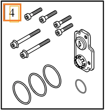 Reparasjonssett AOC / Haldex Volvo S40 / S60 / S80 / V50 / V70 / XC70 / XC90 │ Genuine®