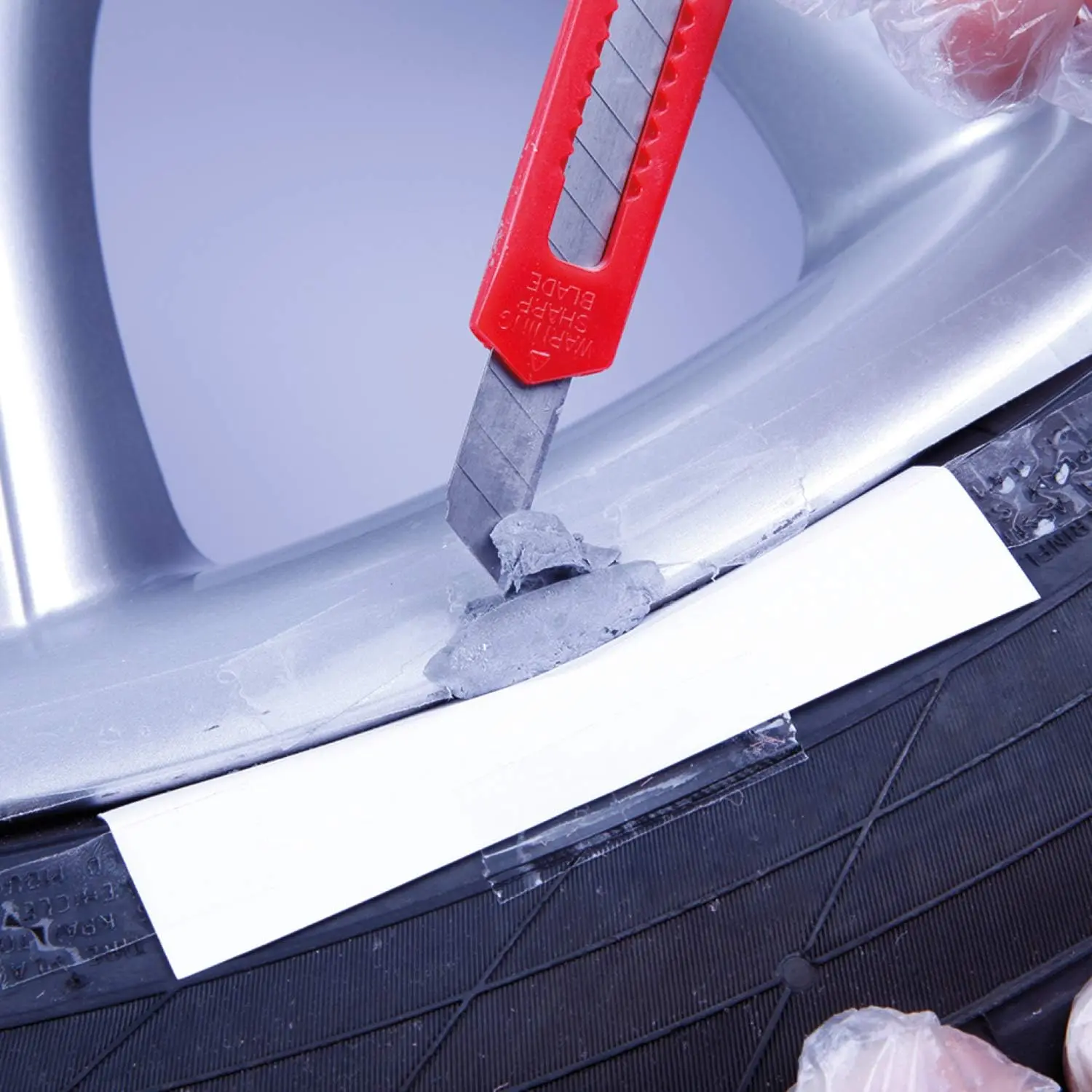 Reparasjonssett for felger │  Quixx Wheel Repair Kit - Silver Image 3