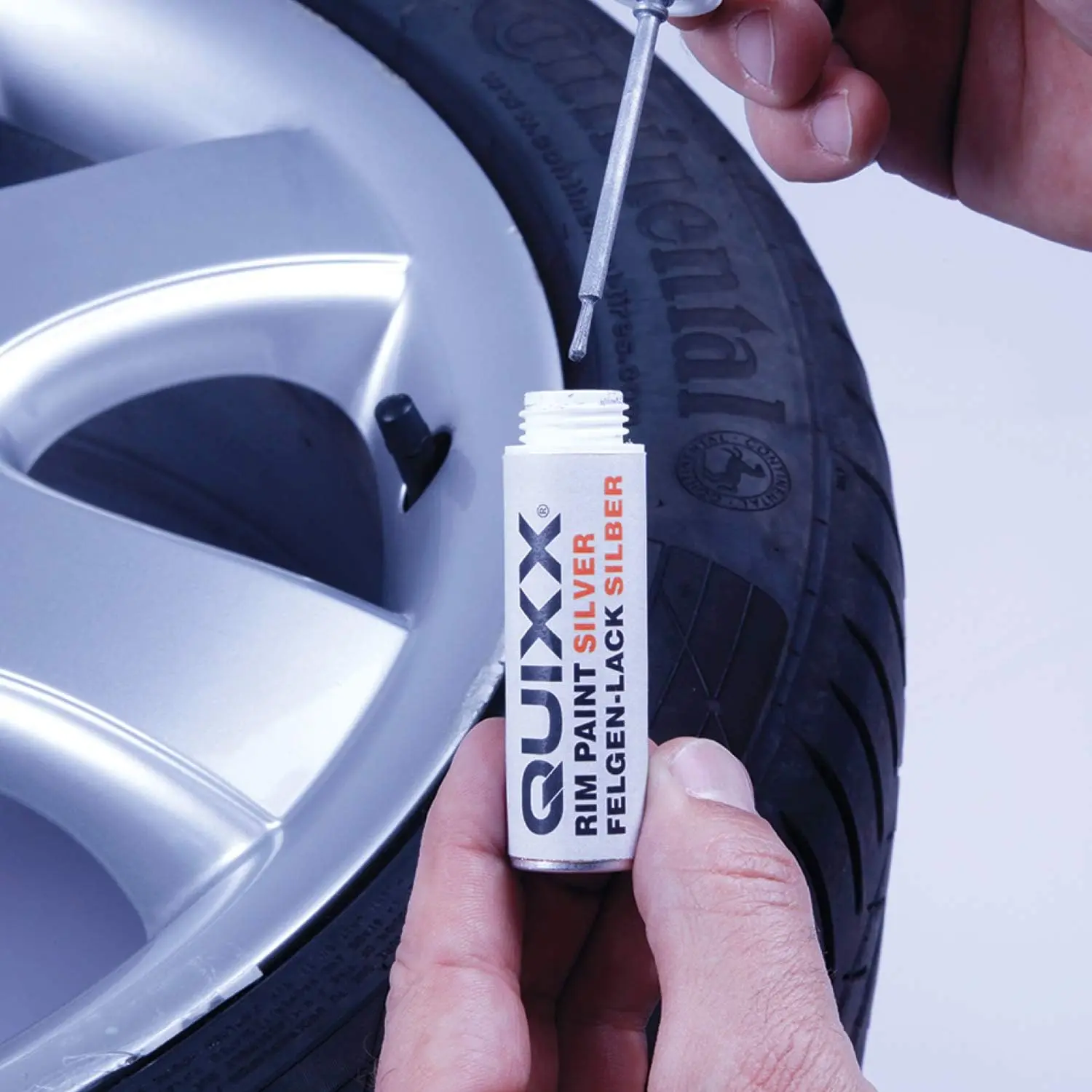 Reparasjonssett for felger │  Quixx Wheel Repair Kit - Silver Image 4