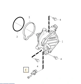 Reparasjonssett for vakuumpumpeventil Volvo V40 / S60 / V60 / XC60 / V70 │ Genuine® Vacuum pump valve repair kit – bilde 3