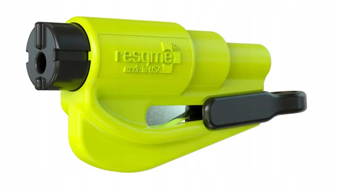 Resqme® Car Escape Tool, bilbeltekutter / vindusknuser Image 1