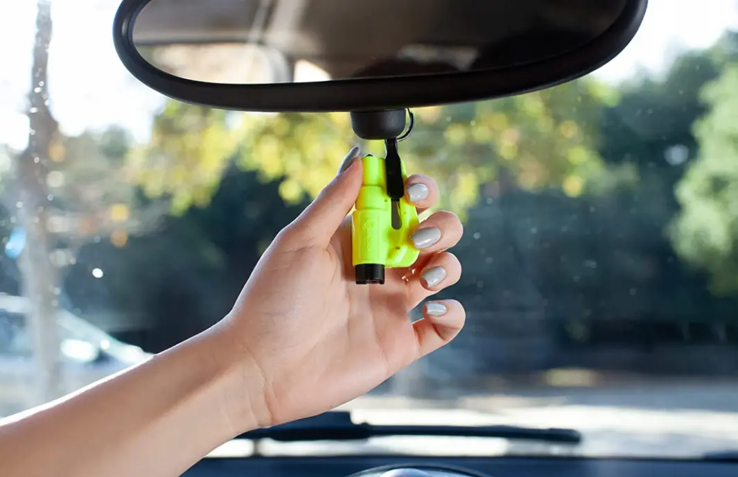 Resqme® Car Escape Tool, bilbeltekutter / vindusknuser Image 5