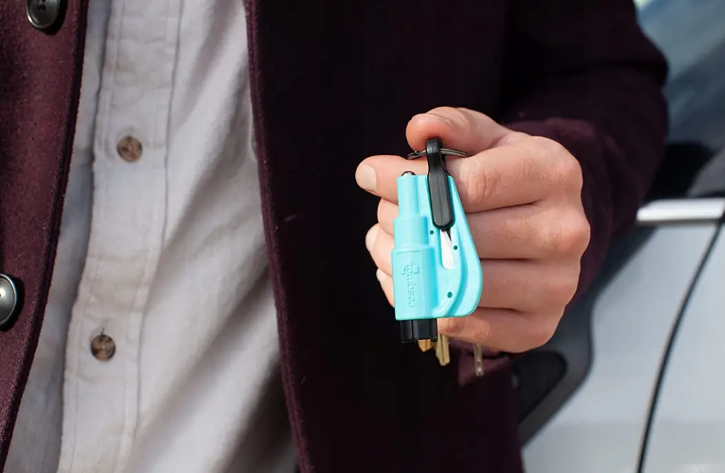 Resqme® Car Escape Tool, bilbeltekutter / vindusknuser Image 6