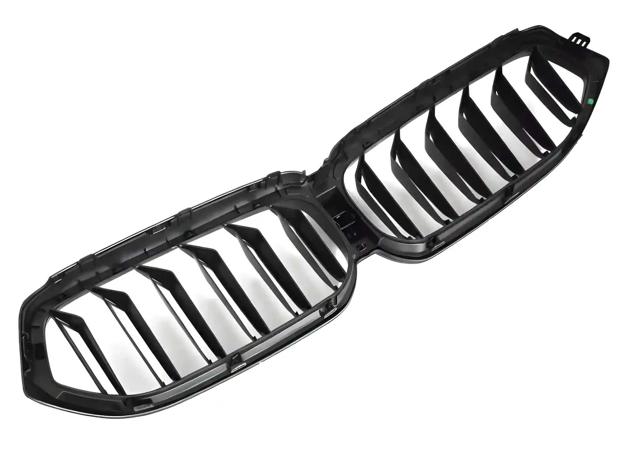 rill BMW 6 (G32) Facelift 2020 – 2023 │ Sportsgrill M Performance-stil - svart matt double bar – bilde 4