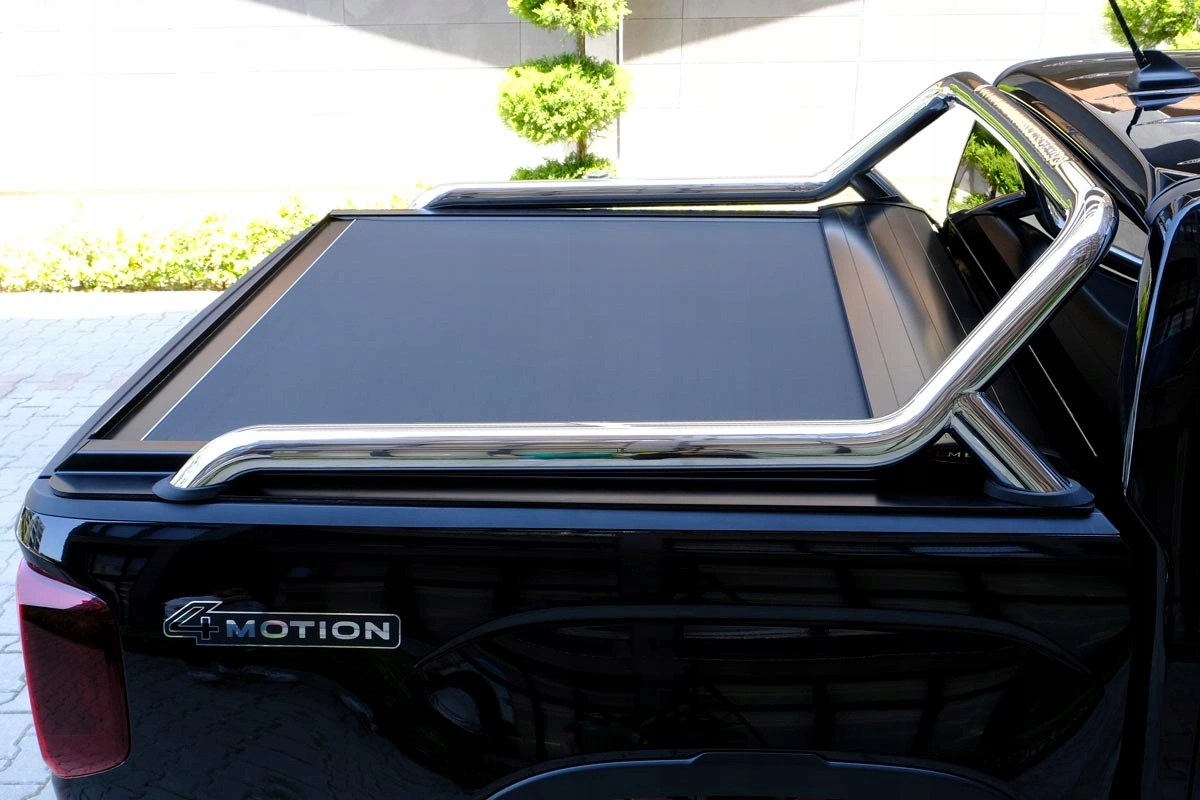 Rolltop VW Amarok II 2023 -> │ Double Cab Rullegardin  for lasteplanet - Aluminium Roll Cover Black – bilde 7