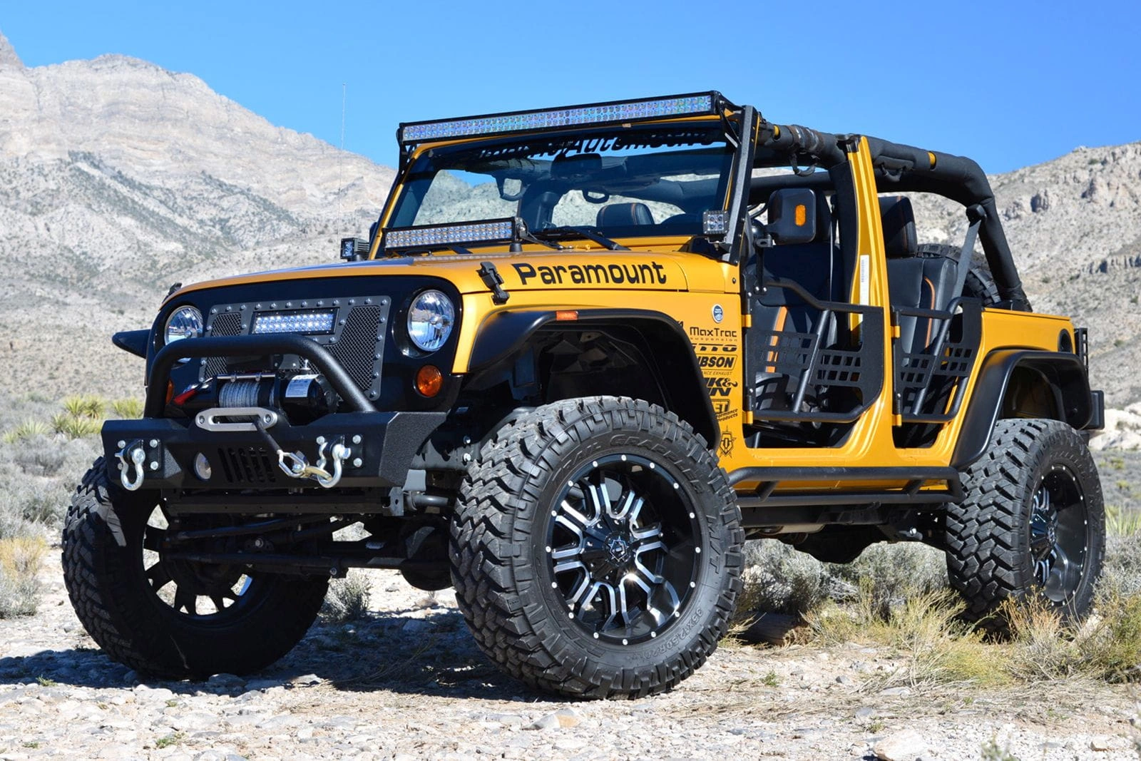 Rørdører med speil Jeep Wrangler JK 2006 – 2018 │ Safari – bilde 2