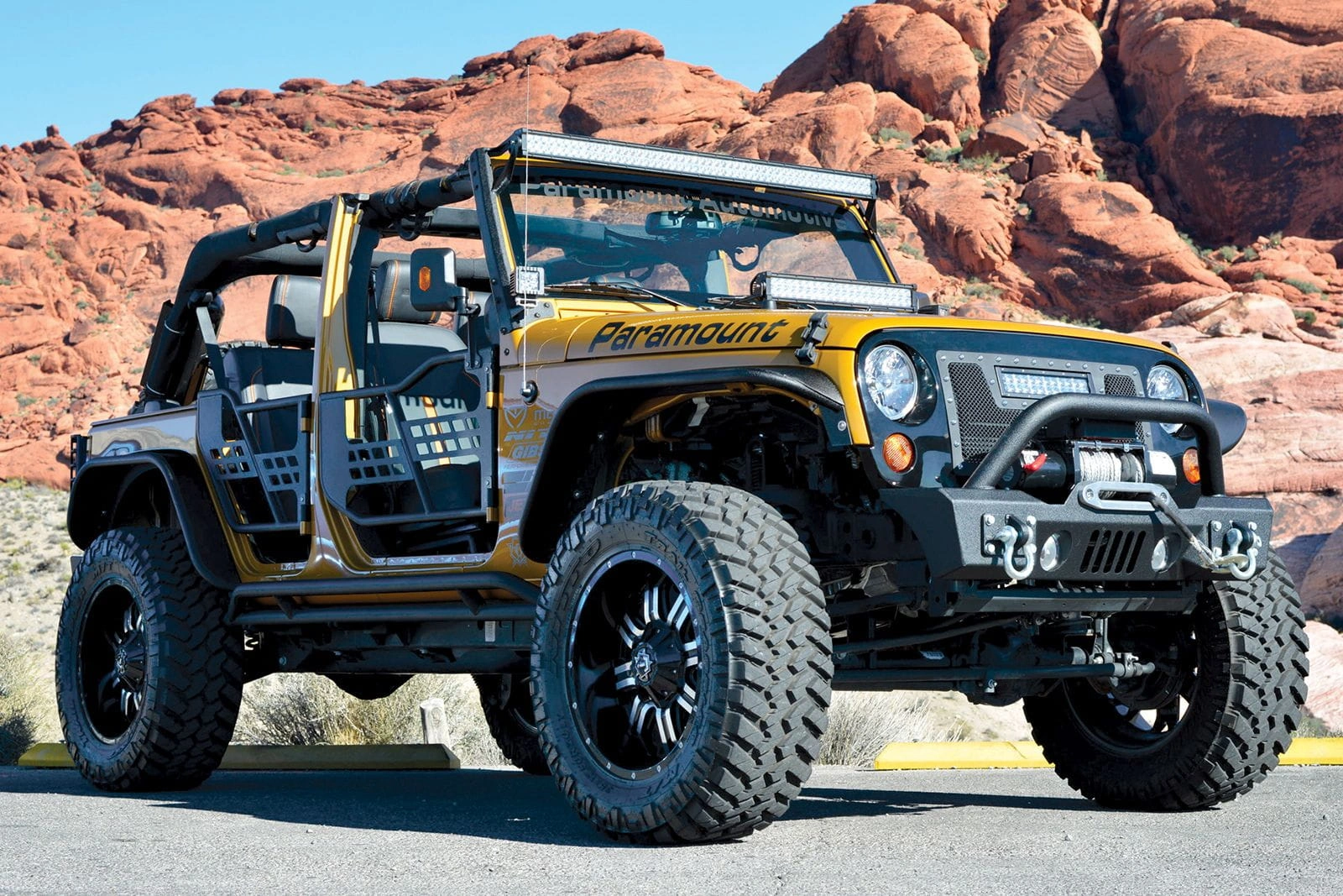 Rørdører med speil Jeep Wrangler JK 2006 – 2018 │ Safari – bilde 3