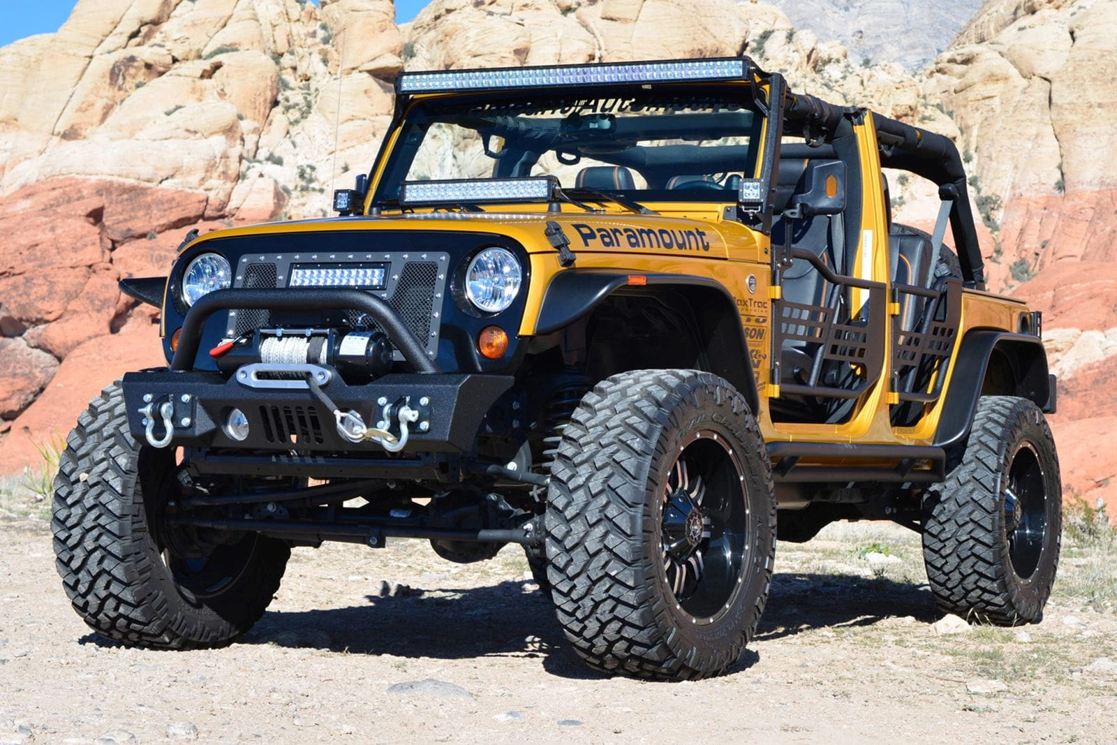 Rørdører med speil Jeep Wrangler JK 2006 – 2018 │ Safari – bilde 4