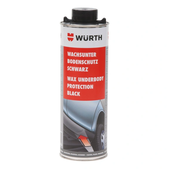 Rustbeskyttelsesvoks Wurth Underbody Protection Wax Black │ Svart Understells beskyttelse Antikorrosjonsbelegg - 1000 ml Image 1