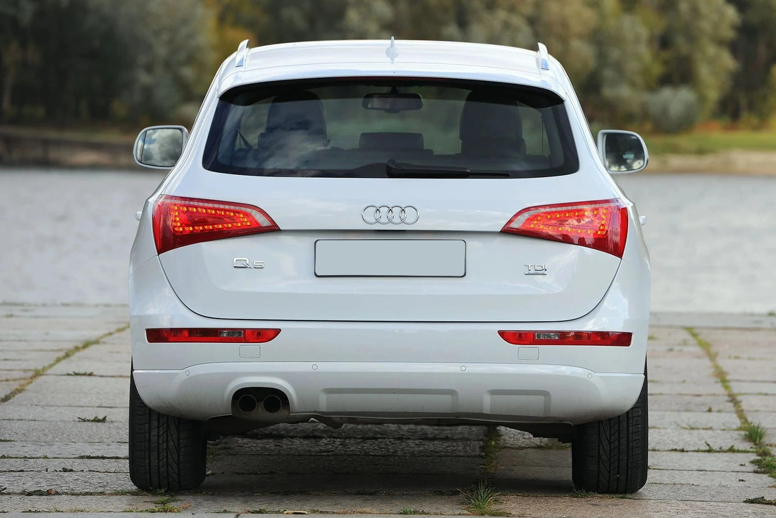 Ryggekamera Audi Q5 8R 2008 - 2016 │ integrert i baklukens håndtak – bilde 3