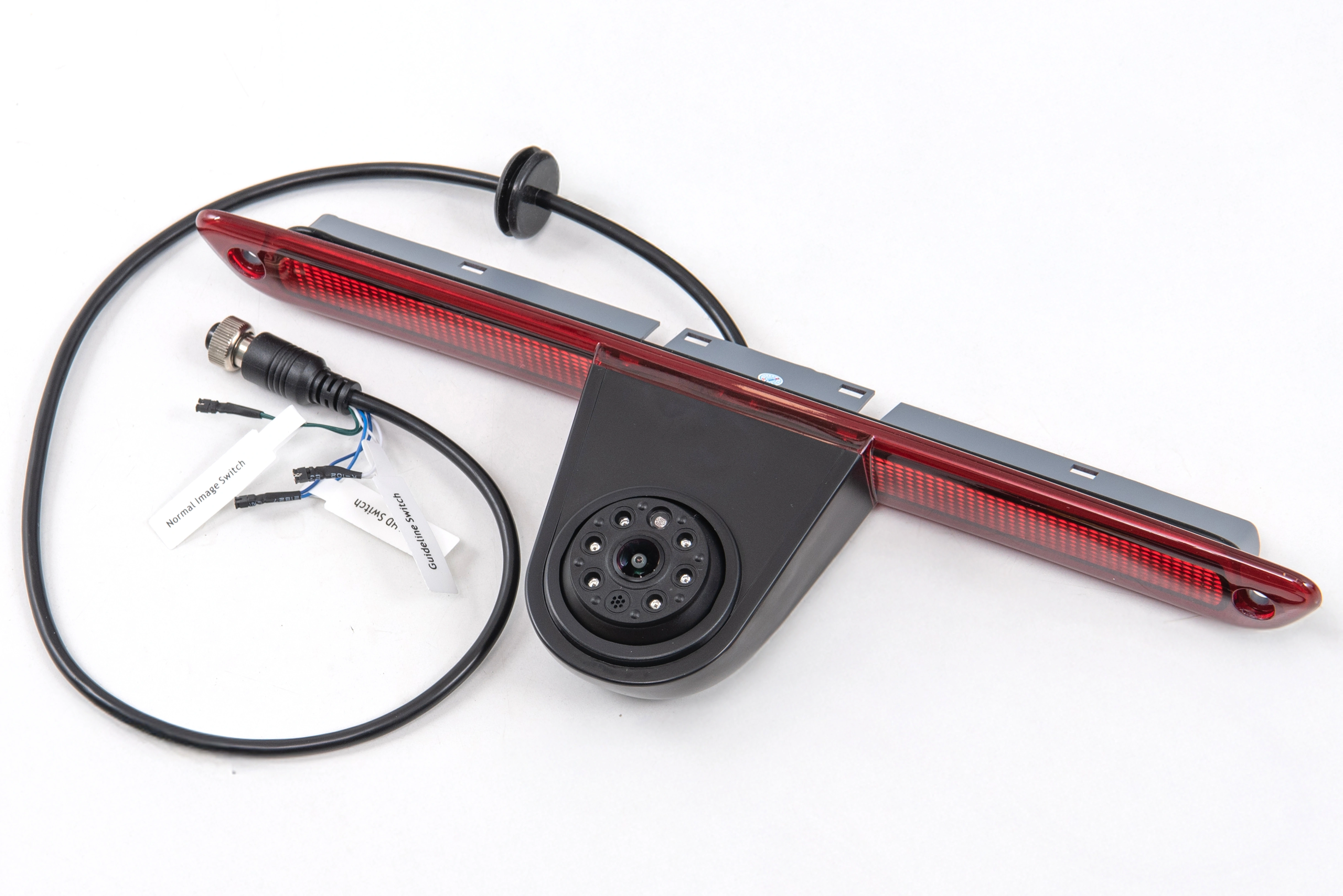 Ryggekamera i bremselys for Mercedes Sprinter II (W906) 2006 – 2019 │ Full HD │ Dynamiske linjer – bilde 4