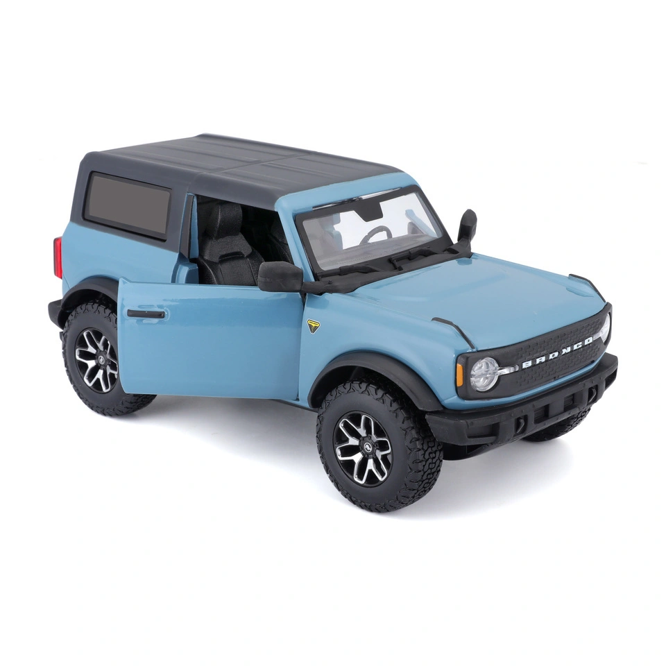Samlemodell – Ford Bronco 1:24 | Blå | Detaljert die‑cast – bilde 2