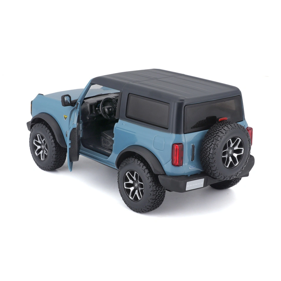 Samlemodell – Ford Bronco 1:24 | Blå | Detaljert die‑cast – bilde 3