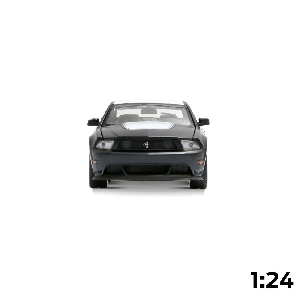 Samlemodell – Ford Mustang Boss 2015 | 1:24 matt svart/hvit – bilde 3