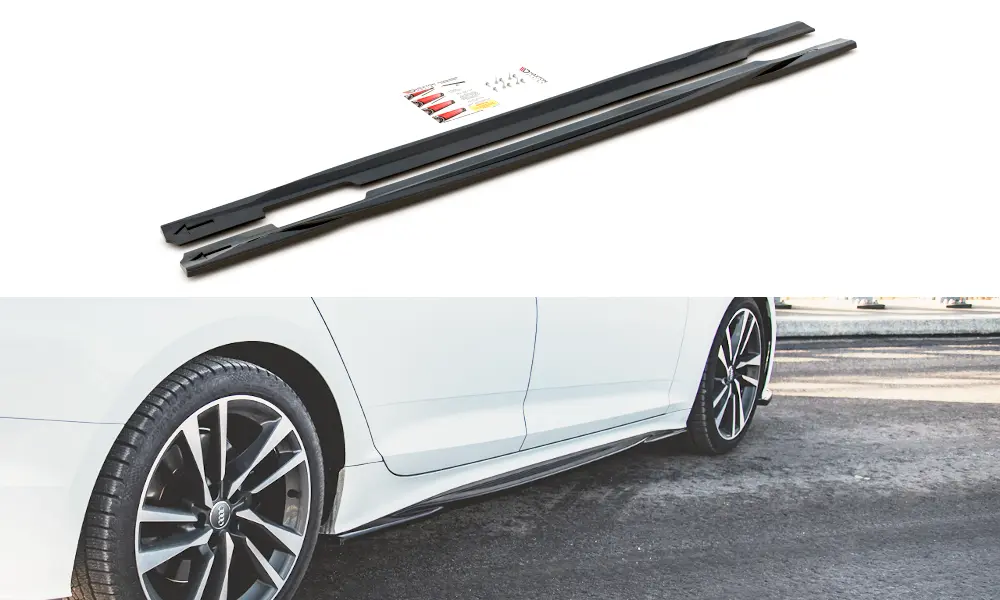 Sdieskjørt Audi A5/S5 F5 Sportback Facelift 2019 - 2024 – bilde 3