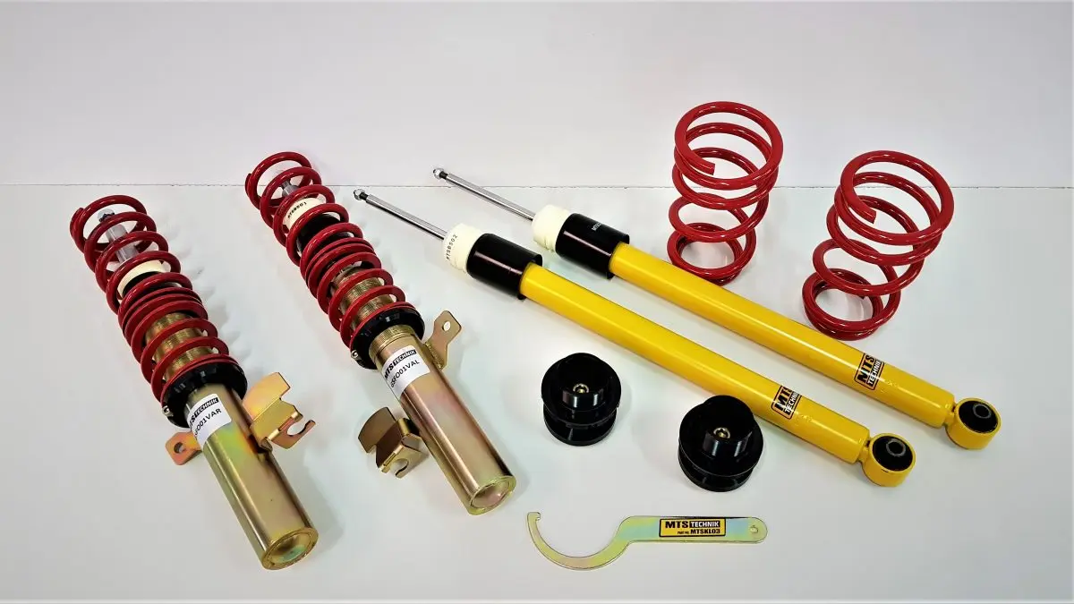 Senkesett MTS Sport Kit fjærsett + dempere Audi A4 B5 1994 - 2001