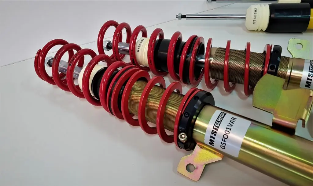 Senkesett MTS Sport Kit fjærsett + dempere Audi A4 B5 1994 - 2001 – bilde 2