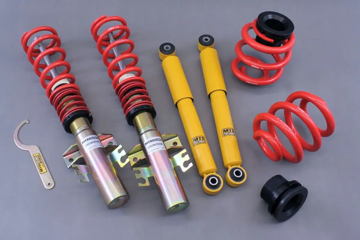 Senkesett MTS Sport Kit fjærsett + dempere VW T5 / VW T6 Image 11
