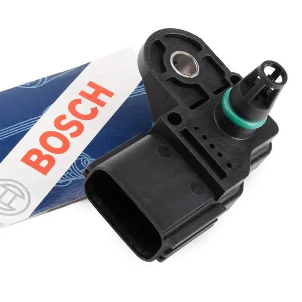 Sensor ladetrykk Volvo 2.0 D / 2.4 D │ Bosch Pressure and Temperature Sensor Image 1