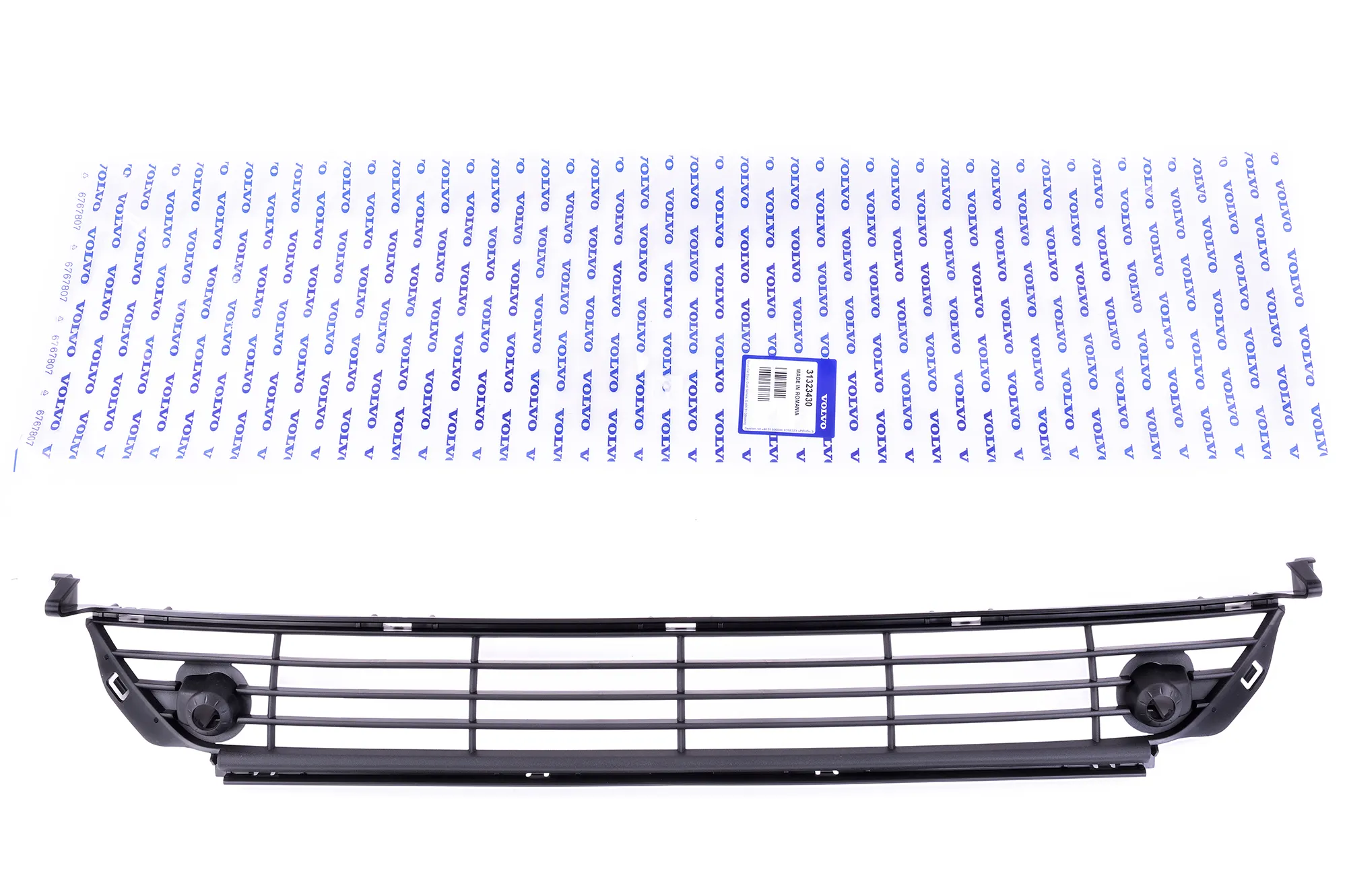 Sentergrill i støtfanger Volvo Genuine® S60 V60 R-Design 2011-2013 │ midtre, med PDC