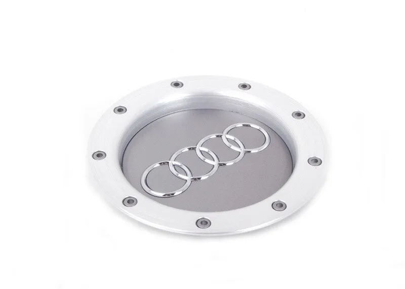 Senterkopp Audi | Genuine Silver Wheel Center Cap - 1 stk.