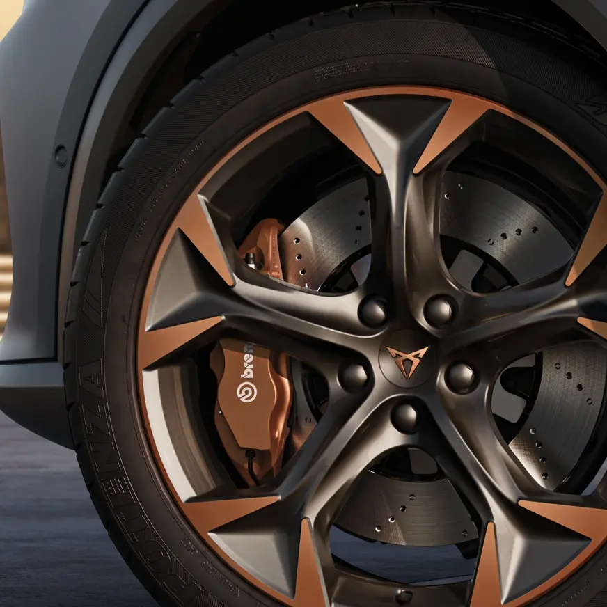 Senterkopp Cupra Design Kobber - Antrasitt - 1 stk. Image 4