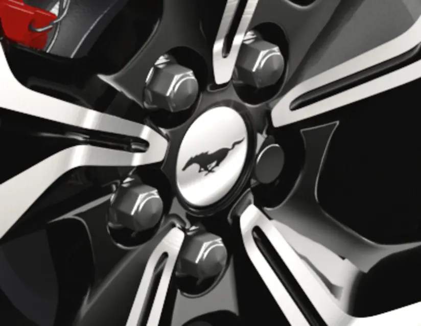 Senterkopp Ford Mustang Mach-e Silver Edition - 1 stk. – bilde 4