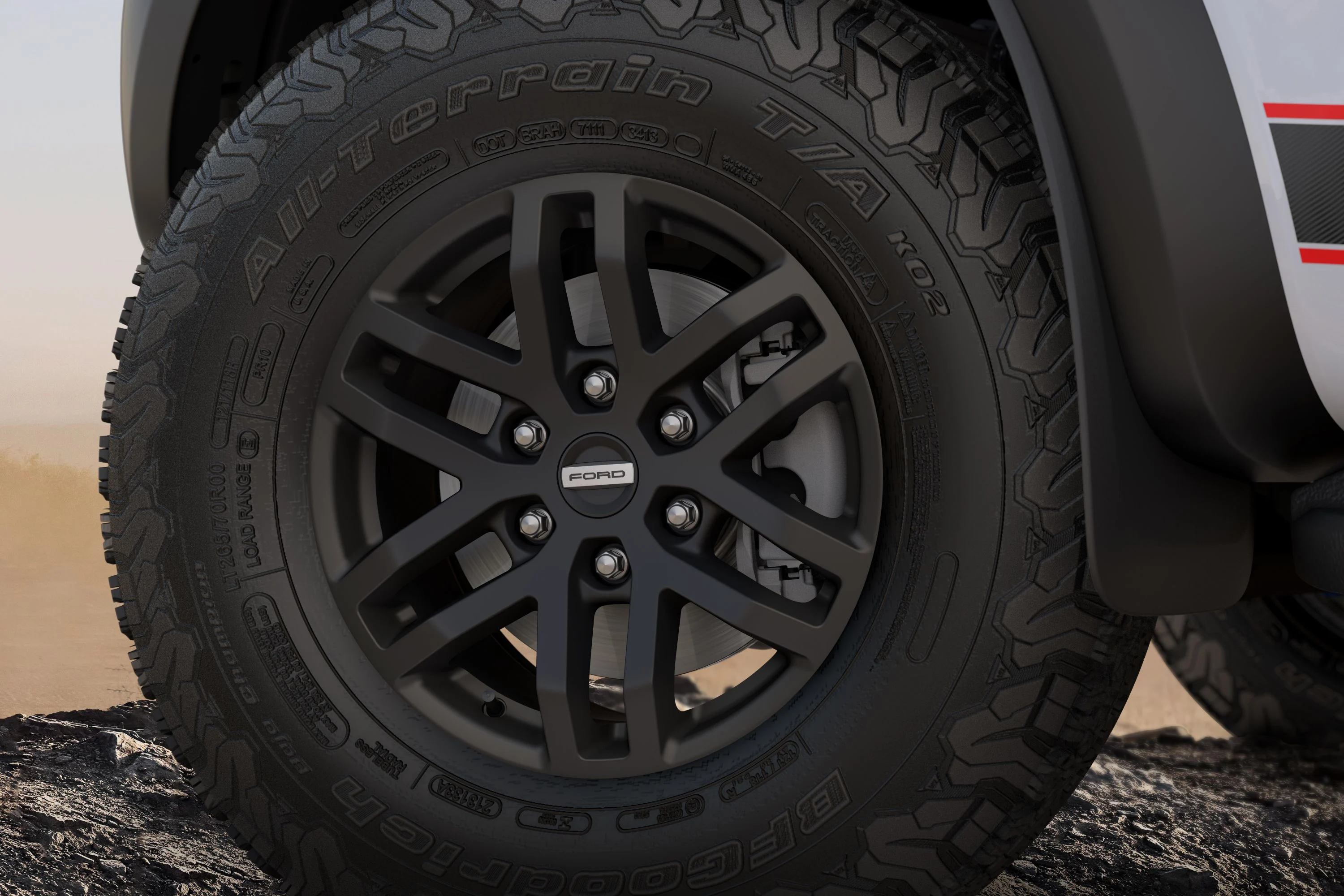 Senterkopp Ford Ranger Raptor │ Genuine® Center Cap - 1 stk. – bilde 6