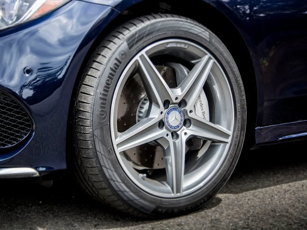 Senterkopp Mecedes-Benz Classic Laurel Blue - 1 stk. – bilde 2