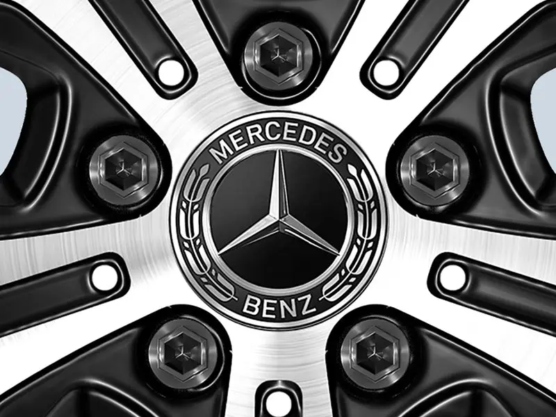 Senterkopp Mecedes-Benz  Laurel Black - 1 stk. – bilde 8