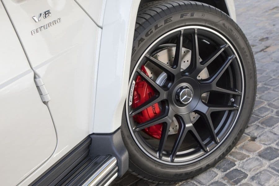 Senterkopp Mercedes-Benz Black Matt Edition │ Genuine® AMG Hubcap Lid  - 1 stk. – bilde 2