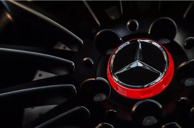 Senterkopp Mercedes-Benz Lock Design RED Edition - 1 stk. – bilde 6