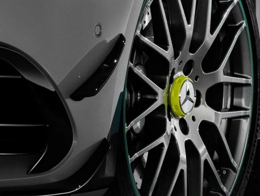 Senterkopp Mercedes-Benz Lock Design Yellow Edition - 1 stk.