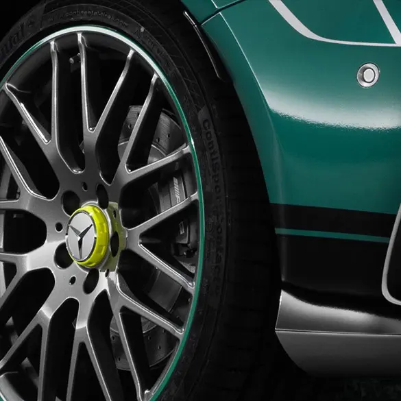 Senterkopp Mercedes-Benz Lock Design Yellow Edition - 1 stk. – bilde 2