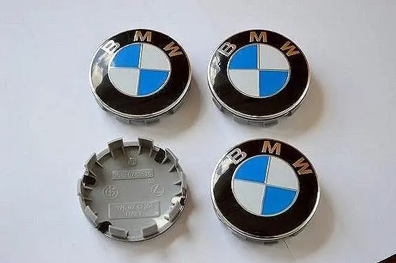 Senterkopp / Navkopp BMW 68mm - 4 stk. Image 1