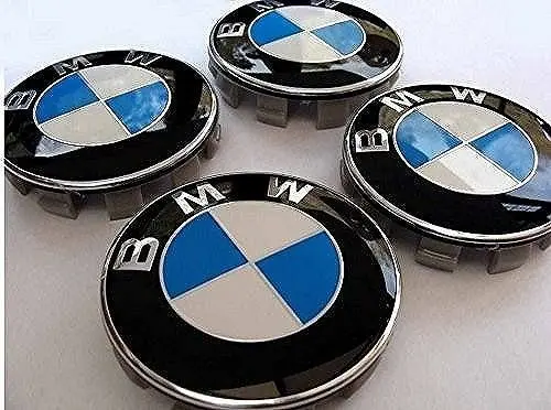 Senterkopp / Navkopp BMW 68mm - 4 stk. Image 2