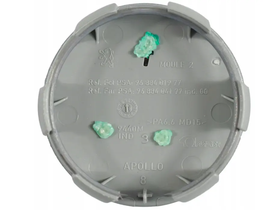 Senterkopp Peugeot Silver - 1 stk. – bilde 3