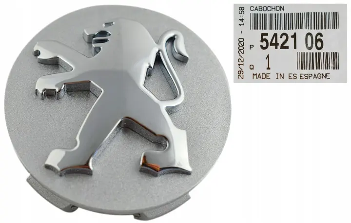 Senterkopp Peugeot Silver - 1 stk. – bilde 4