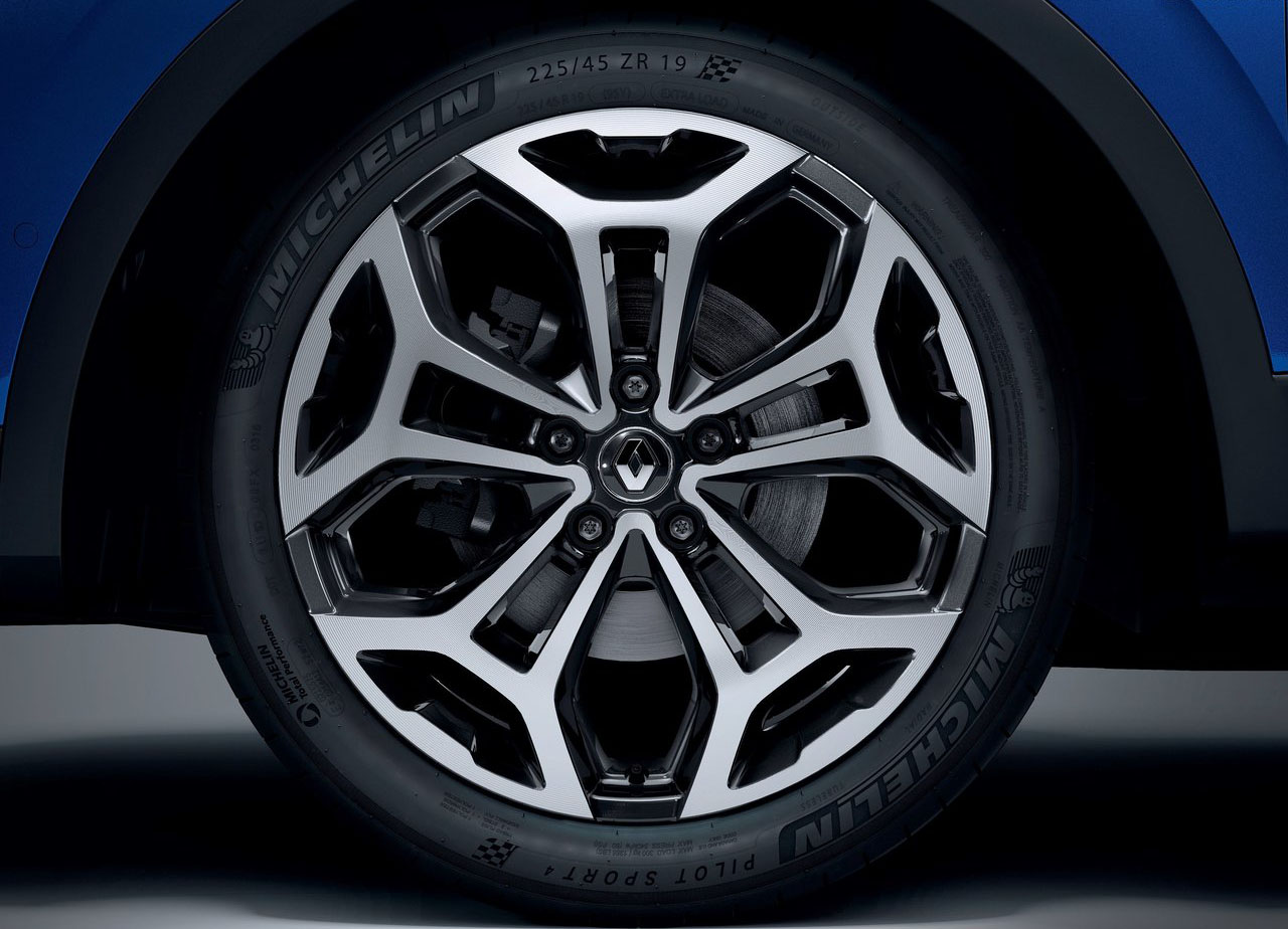 Senterkopp Renault Black Chrome - 1 stk. Image 10
