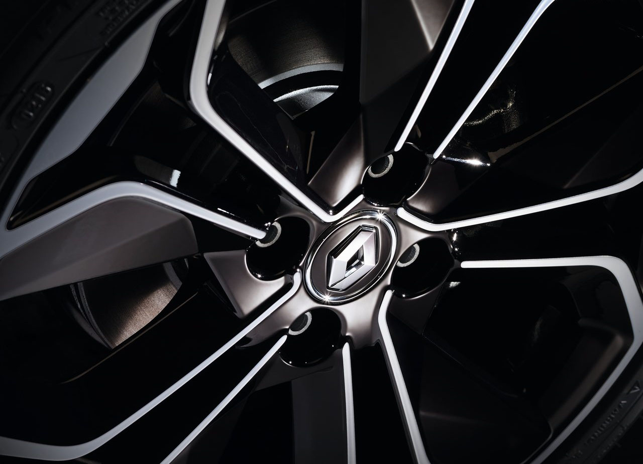 Senterkopp Renault Black Chrome - 1 stk. Image 5