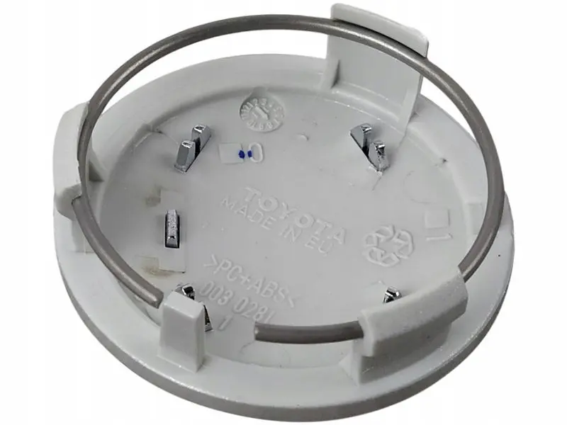 Senterkopp Toyota Silver - 1stk. Image 3