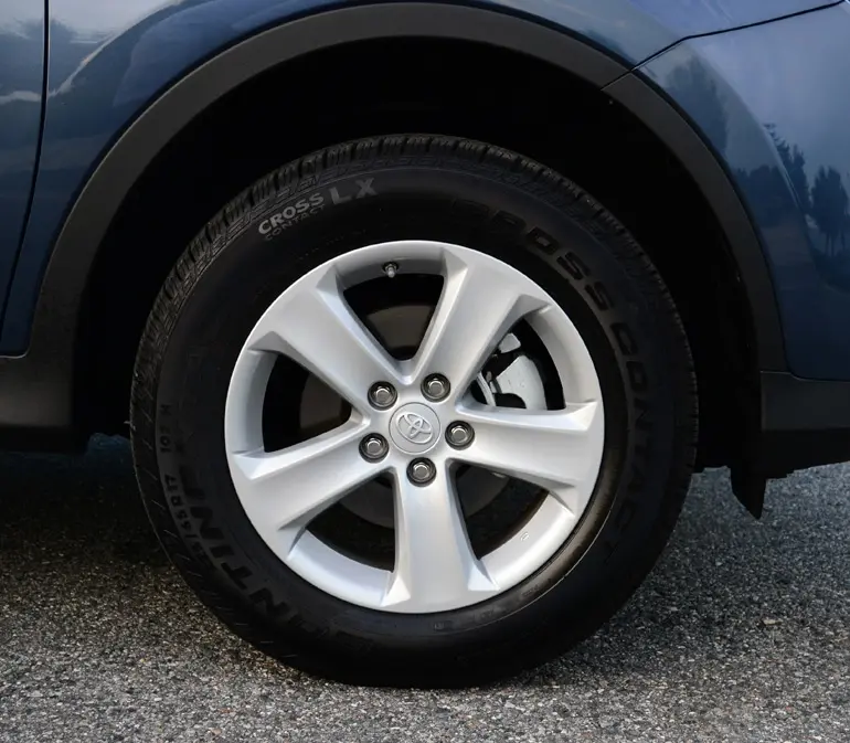 Senterkopp Toyota Silver - 1stk. Image 4