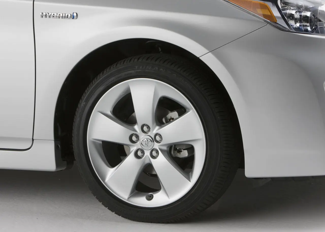 Senterkopp Toyota Silver - 1stk. Image 8
