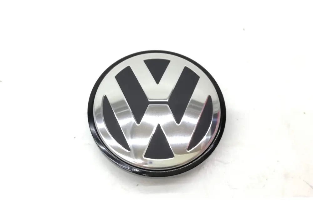 Senterkopp VW 56-55mm Satin Black High Chrome │ Genuine® Centre Cap - 1 stk. Image 1
