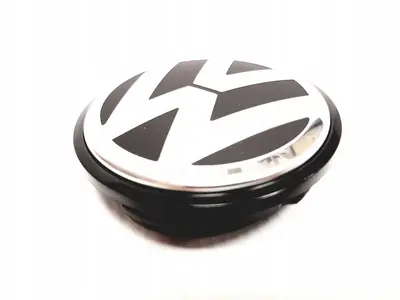 Senterkopp VW 56-55mm Satin Black High Chrome │ Genuine® Centre Cap - 1 stk. Image 3