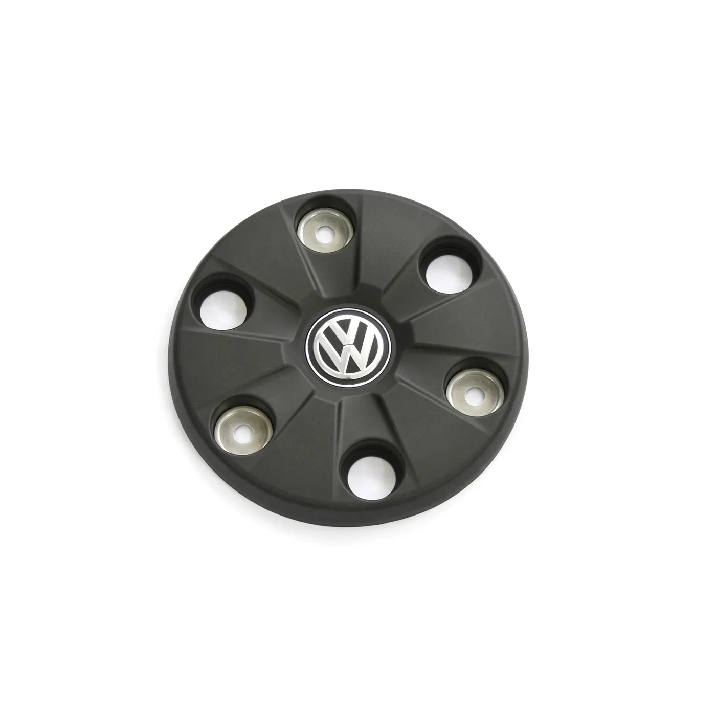 Senterkopp VW Crafter │ Genuine® satengsvart / blank krom / reflekssølv - 1 stk.